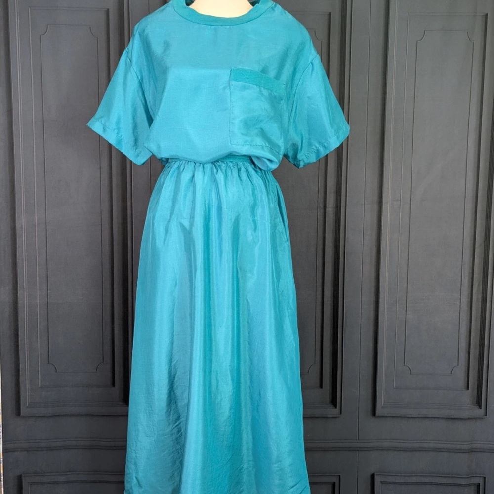 White Stag Teal Maxi Dress